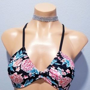 NEW Floral Print Bikini Swimsuit size XS